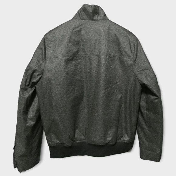 NWT Dockers Washable Wool Look Bomber Jacket M Street Minimalist Smart Casual - Picture 5 of 15